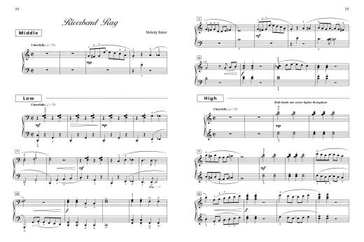 Grand Trios for Piano, Book 5 - Bober - Piano Trio (1 Piano, 6 Hands)