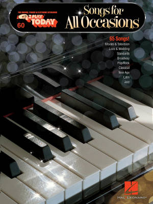 Hal Leonard - Songs for All Occasions: E-Z Play Today Volume 60 - Keyboard - Book