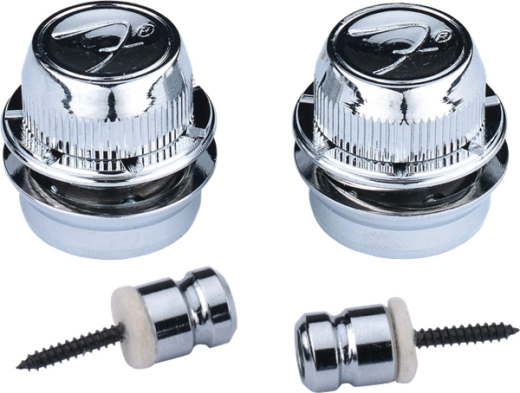F Strap Locks - Chrome