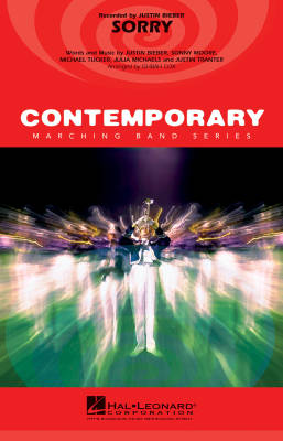 Hal Leonard - Sorry - Bieber/Cox - Marching Band - Gr. 3-4