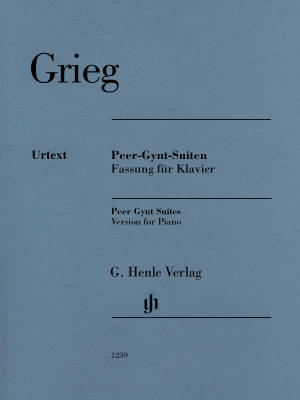 Peer Gynt Suites - Grieg - Solo Piano