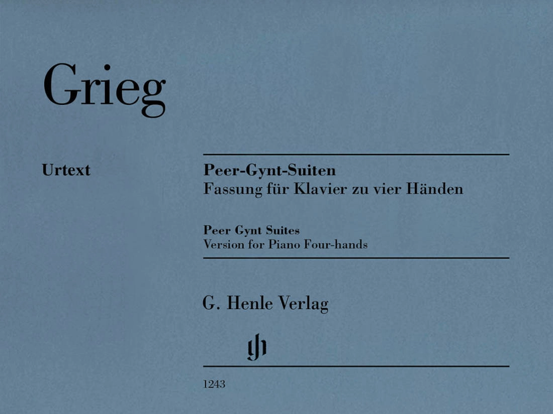 Peer Gynt Suites - Grieg - Piano Duet (1 Piano, 4 Hands)