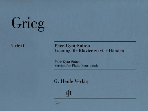 G. Henle Verlag - Peer Gynt Suites - Grieg - Duo de piano (1 Piano, 4 Mains)