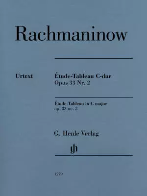Etude-Tableau in C Major, Op. 33 No. 2 - Rachmaninoff/Rahmer - Solo Piano