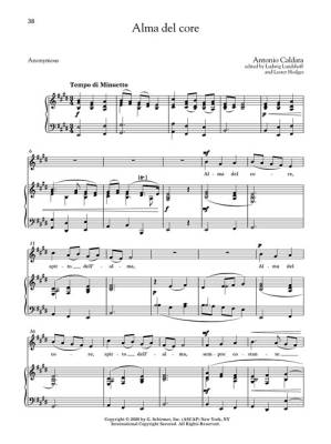 28 Italian Songs & Arias of the 17th & 18th Centuries - Parisotti - Medium Low Voice/Piano - Book