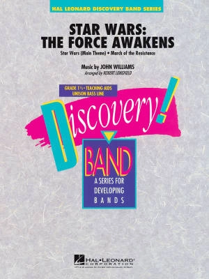 Hal Leonard - Star Wars: The Force Awakens - Williams/Longfield - Concert Band - Gr. 1.5