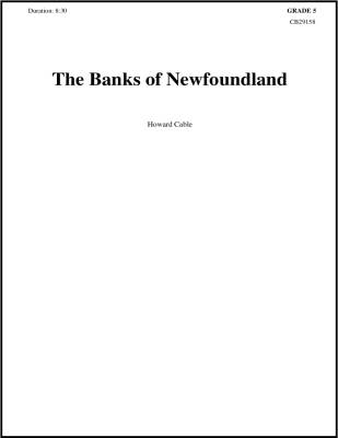 Eighth Note Publications - The Banks of Newfoundland - Cable - Concert Band - Gr. 5