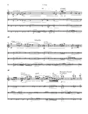 String Quartet op. 3 - Berg - Score/Parts