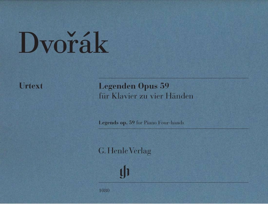 Legends op. 59 - Dvorak - Piano Duet (1 Piano, 4 Hands)