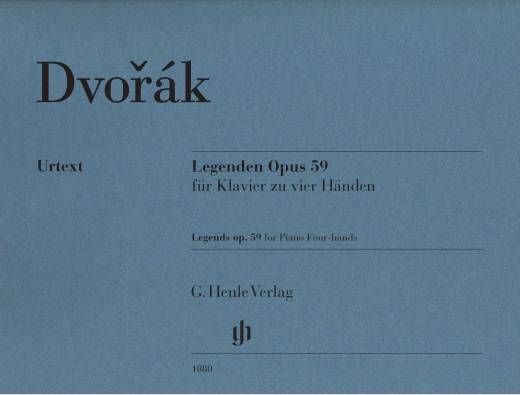 G. Henle Verlag - Legends op. 59 - Dvorak - Piano Duet (1 Piano, 4 Hands)