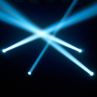 Super Spot LED 10-Watt White LED Pinspot w/3 Degrees Beam Angle