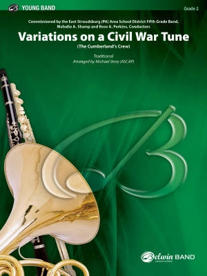 Belwin - Variations on a Civil War Tune - Traditional/Story - Concert Band - Gr. 2