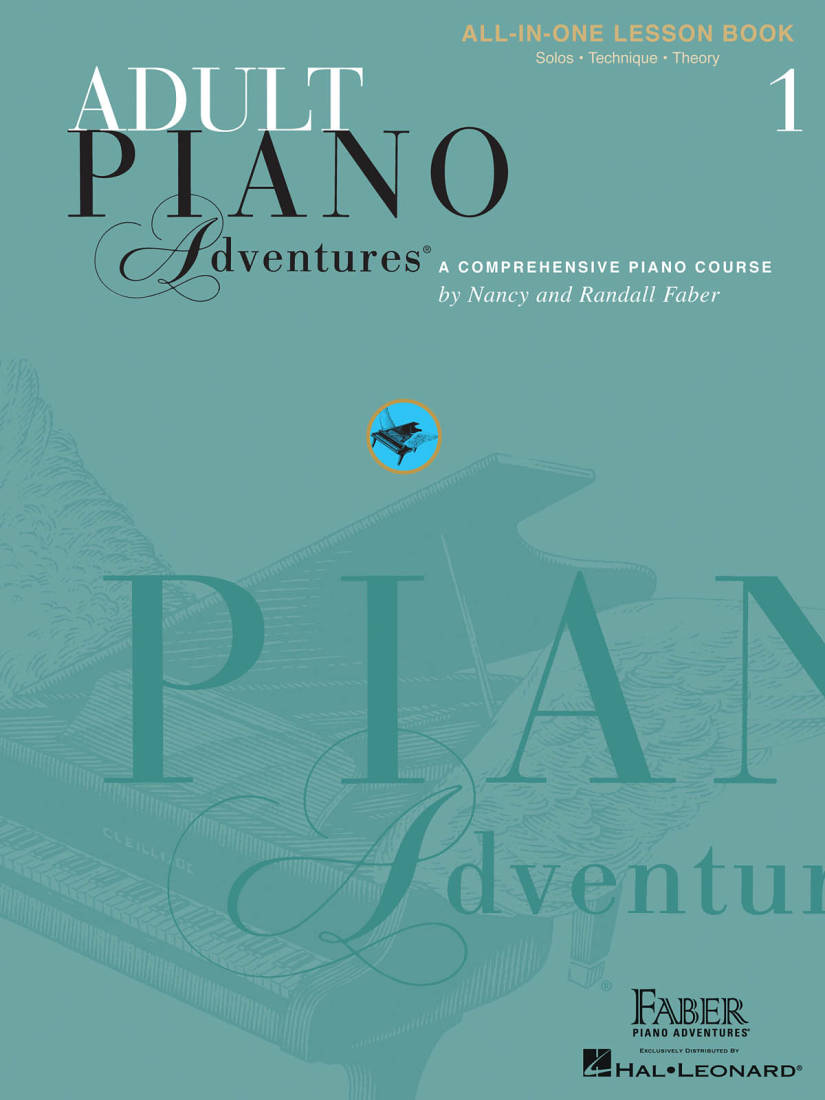 Adult Piano Adventures All-in-One Lesson Book 1 - Faber/Faber - Piano - Book