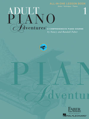 Faber Piano Adventures - Adult Piano Adventures All-in-One Lesson Book 1 - Faber/Faber - Piano - Book