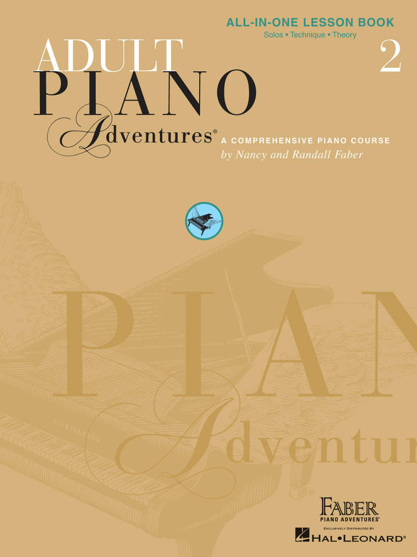 Adult Piano Adventures All-in-One Lesson Book 2 - Faber/Faber - Piano - Book
