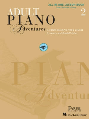 Faber Piano Adventures - Adult Piano Adventures All-in-One Lesson Book 2 - Faber/Faber - Piano - Book