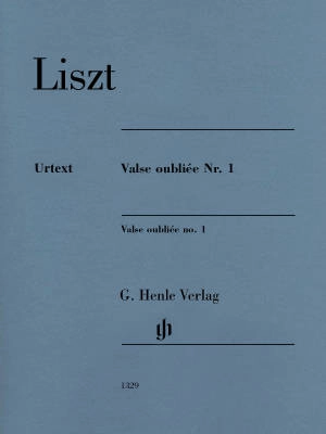 G. Henle Verlag - Valse oubliee no. 1 - Liszt - Piano - Sheet Music