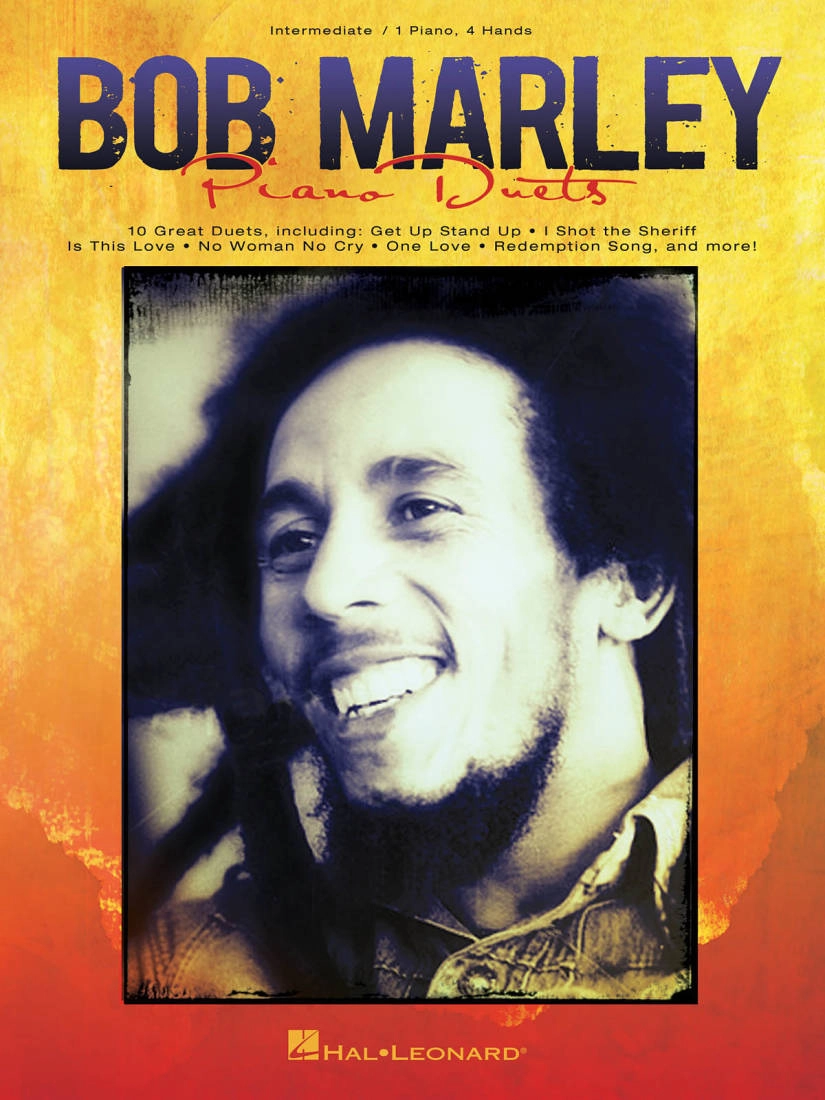 Bob Marley for Piano Duet - Marley/Edstrom - Intermediate Piano Duets (1 Piano, 4 Hands)