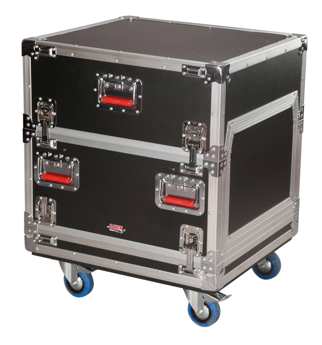 Flight Case w/ 14U Top,  6U Bottom