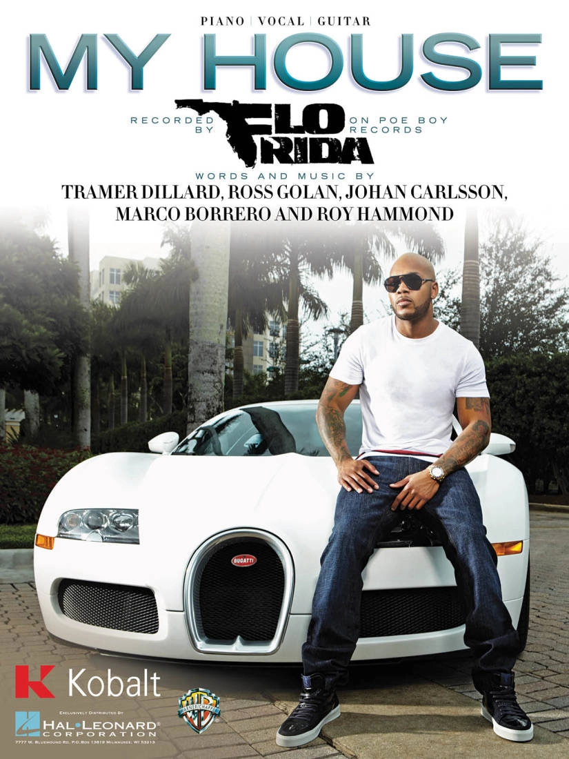 My House - Flo Rida - Piano/Vocal/Guitar - Sheet Music