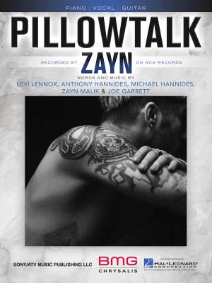 Hal Leonard - Pillowtalk - Malik - Piano/Vocal/Guitar - Sheet Music