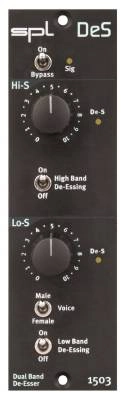 SPL - 500 Series Dual Band De-Esser Module