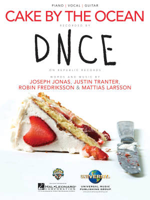 Hal Leonard - Cake by the Ocean - DNCE - Piano/Voix/Guitare - Partitions