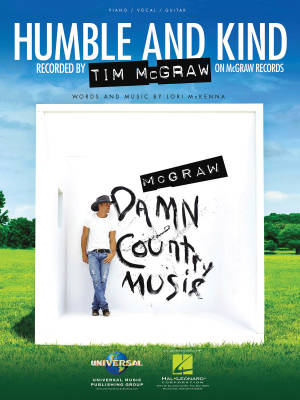 Humble and Kind - McGraw/McKenna - Piano/Vocal/Guitar - Sheet Music