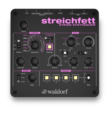 Waldorf - Streichfett Desktop String Synthesizer