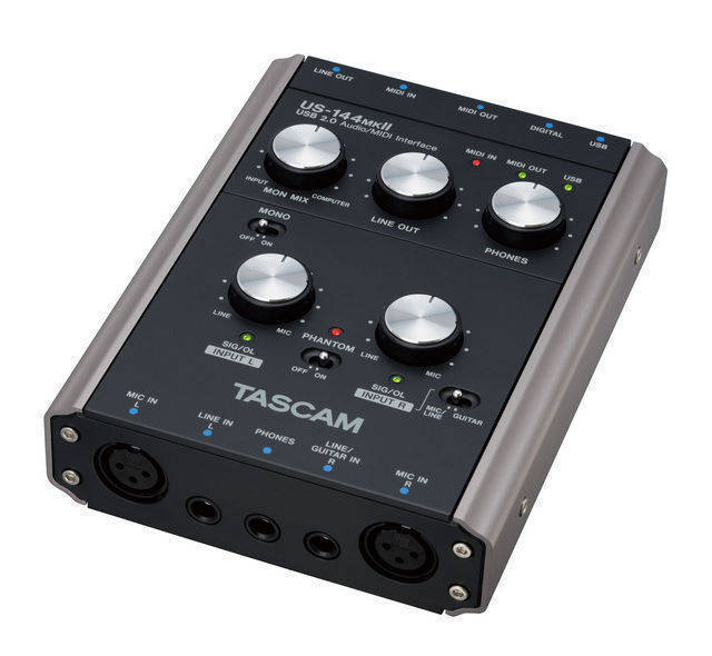 Tascam - US-144MKII - 4 In/Out Audio/MIDI Interface