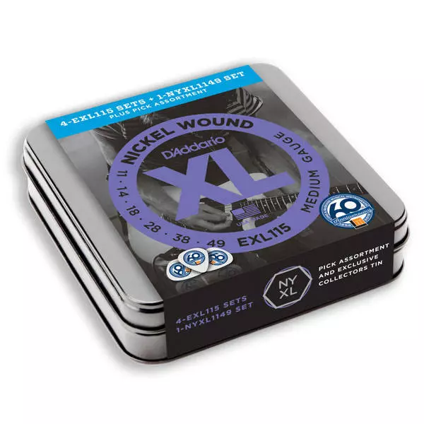 L&M 60th Anniversary EXL115 Tin w/Bonus NYXL Set & Picks