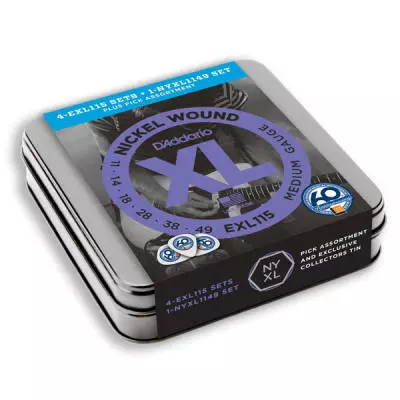 L&M 60th Anniversary EXL115 Tin w/Bonus NYXL Set & Picks