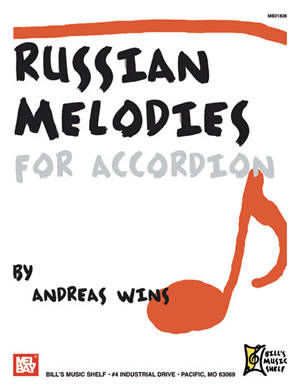 Russian Melodies for Accordion - Wins - Book