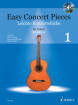 Schott - Easy Concert Pieces: Volume 1 -  Classical Guitar - Book/CD