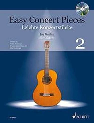 Easy Concert Pieces: Volume 2 - Classical Guitar - Book/CD