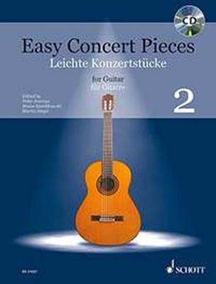 Schott - Easy Concert Pieces: Volume 2 - Classical Guitar - Book/CD