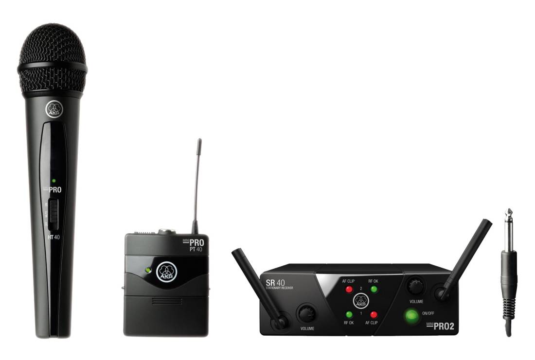 Dual Wireless Mic System - Vocal and Instrument