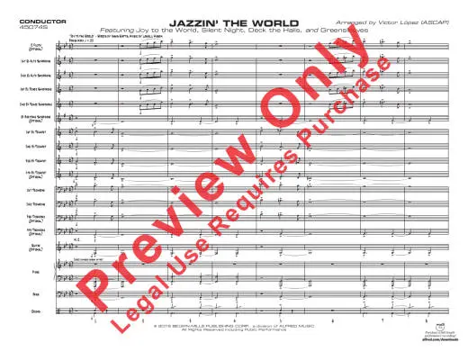 Jazzin\' the World - Varlous/Lopez - Jazz Ensemble - Gr. 2