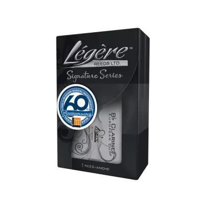 Legere - 60th Anniversary European Cut Signature Series Clarinet Reeds 2.5 - 2 Pack