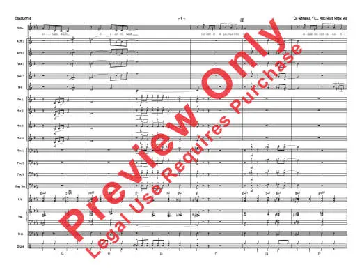 Do Nothing Till You Hear from Me - Ellington/Russell/Lopez - Vocal/Jazz Ensemble - Gr. 3