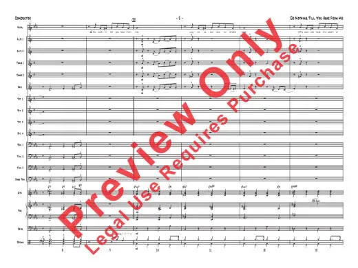 Do Nothing Till You Hear from Me - Ellington/Russell/Lopez - Vocal/Jazz Ensemble - Gr. 3