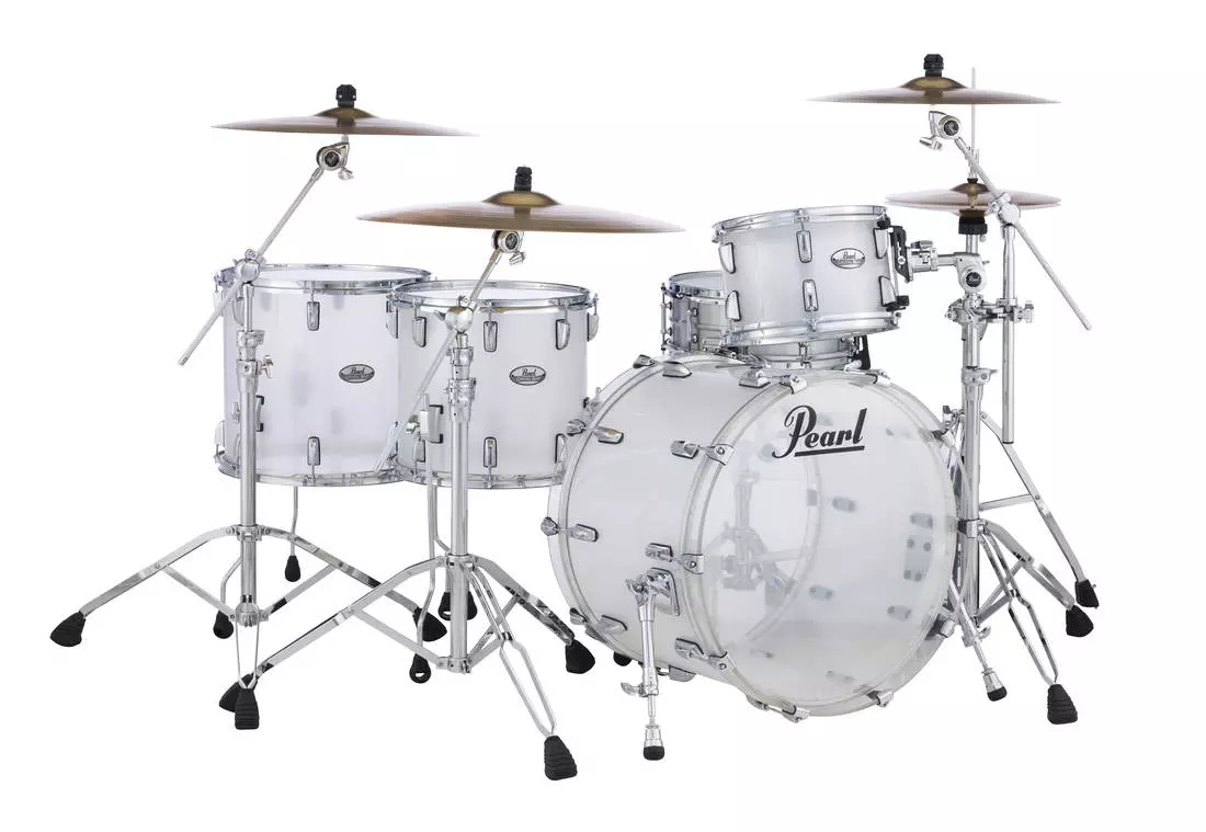 Crystal Beat 4-Piece Shell Pack 24x14,13x9,16x15,18x16 - Frost Acrylic