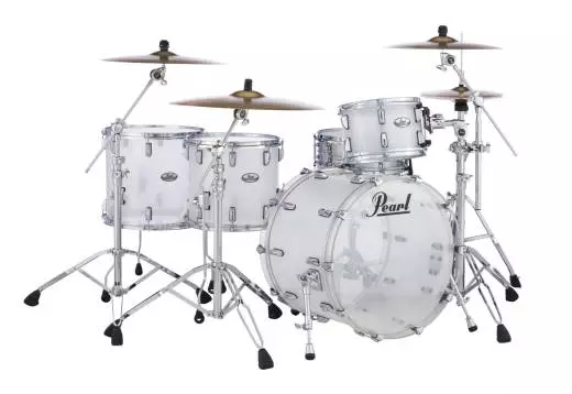 Crystal Beat 4-Piece Shell Pack 24x14,13x9,16x15,18x16 - Frost Acrylic