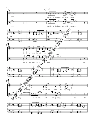 Go Into the Glory of the Woods - Carr/Tate - SATB