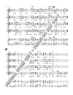 Infant Holy, Infant Lowly - Enns - SSAA