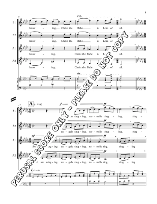 Infant Holy, Infant Lowly - Enns - SSAA