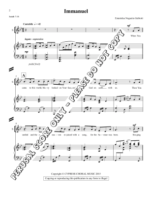 Immanuel - Gubiotti - SATB