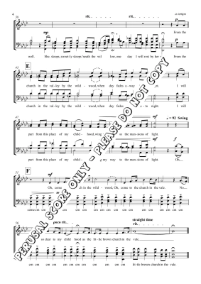 Little Brown Church - Pitts/Nickel - SATB