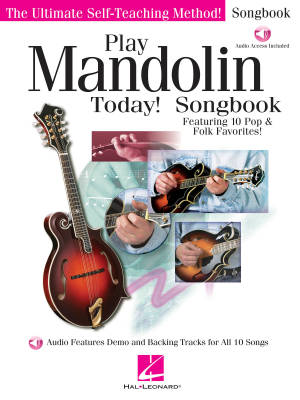 Hal Leonard - Play Mandolin Today! Songbook - Book/Audio Online