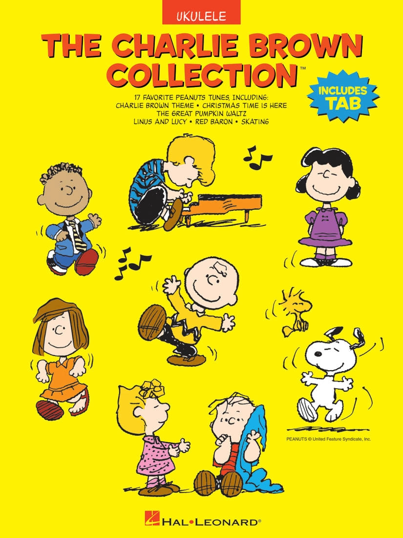 The Charlie Brown Collection - Guaraldi - Ukulele TAB - Book